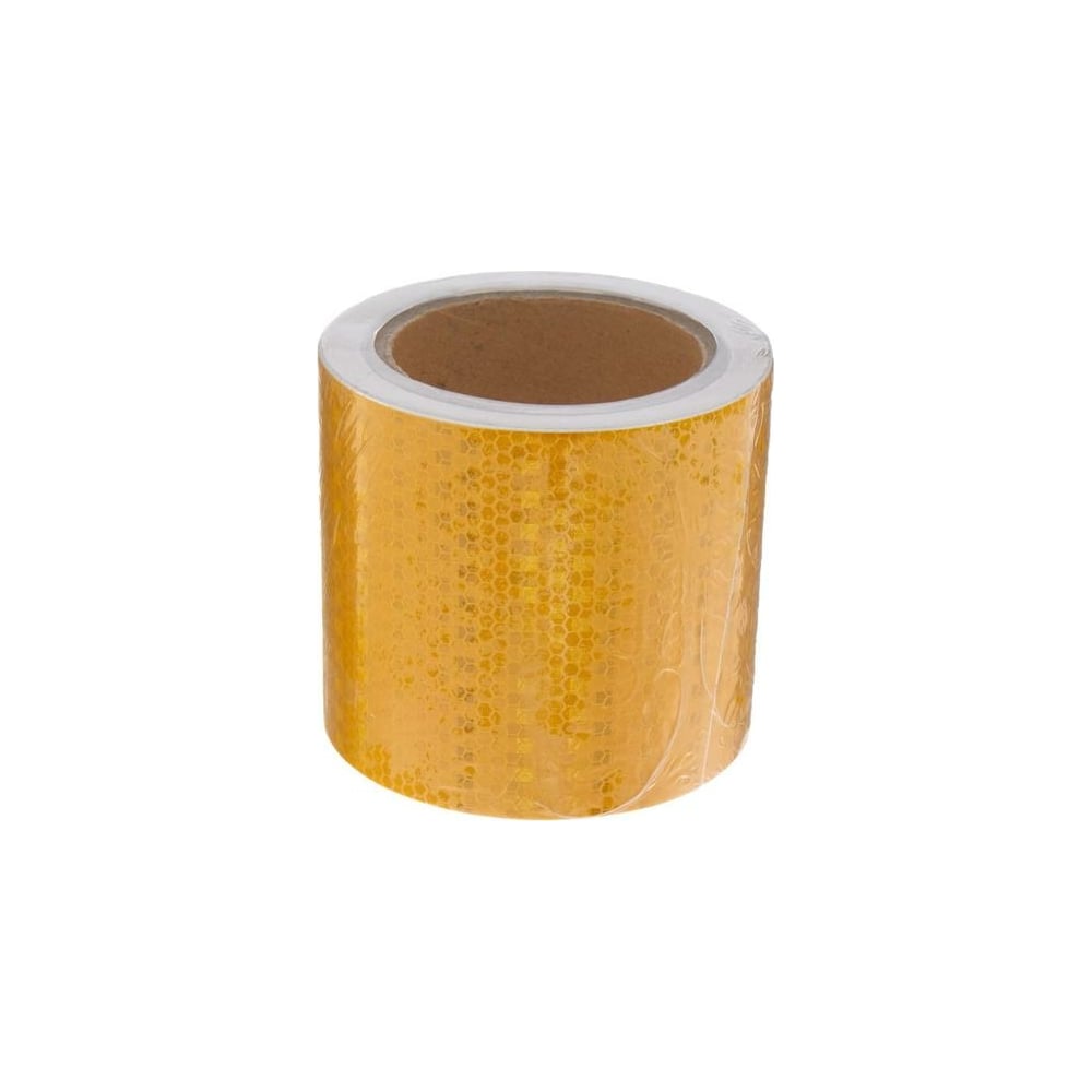 Изображение товара Светоотражающая самоклеящаяся лента СИМАЛЕНД желтая 10 м х 10 см