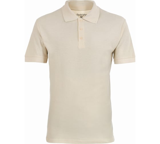 Изображение товара Тенниска-поло СОЮЗСПЕЦОДЕЖДА ЛЮКС бежевая, р. L/50 2000000047171