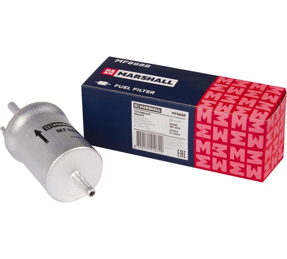 Изображение товара Фильтр топливный Audi A3 (8P) 03-, Skoda Fabia I-III 99- / Octavia II (1Z) 04-, VW Polo MARSHALL MF8888
