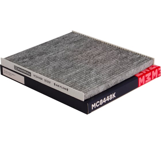 Изображение товара Фильтр салонный угольный Hyundai Solaris (RB) 11-, Kia Rio III (UB) 11- MARSHALL MC8448K