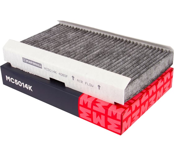 Изображение товара Фильтр салонный угольный Citroen C3 01-, Peugeot 307 01- / 408 12- MARSHALL MC5014K