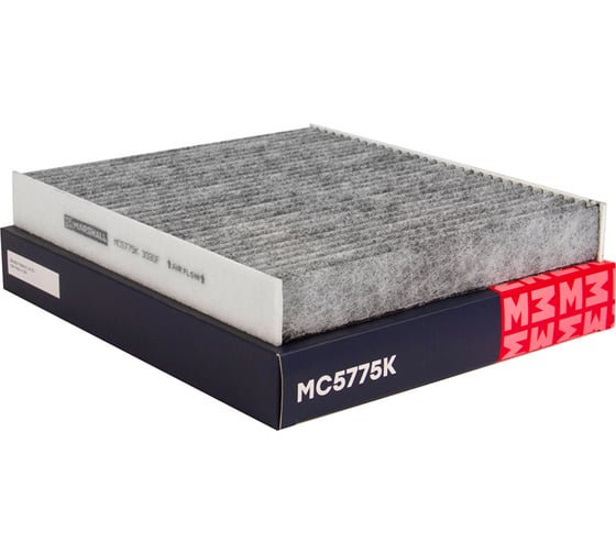 Изображение товара Фильтр салонный угольный Audi A1 (8X) 10-, Skoda Fabia II, III 07- / Rapid (NH) 12-, VW MARSHALL MC5775K