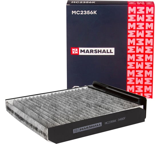 Изображение товара Фильтр салонный угольный Lada Largus 12-, Nissan Almera III 12-, Renault Logan I MARSHALL MC2356K