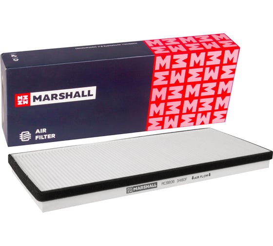 Изображение товара Фильтр салонный MB Sprinter I 95- / Sprinter Classic 13-, VW LT 28 II, 35 II, 46 96- MARSHALL MC9806