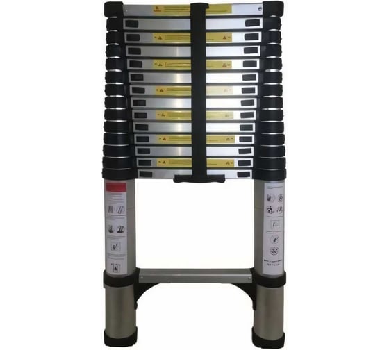 Изображение товара Телескопическая лестница SevenBerg QH-15 4,4 м.