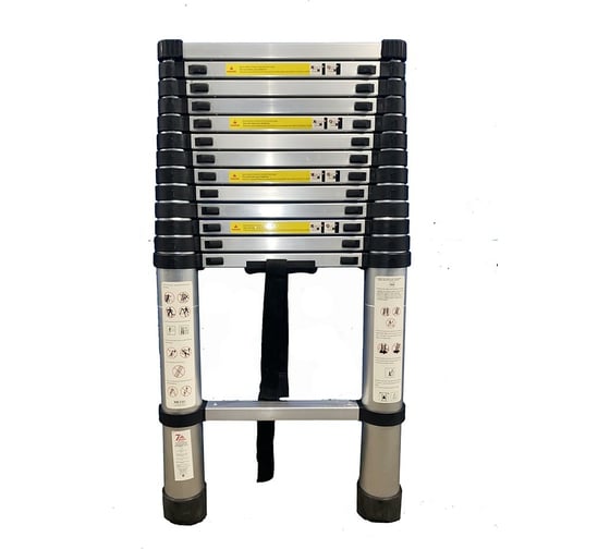Изображение товара Телескопическая лестница SevenBerg QH-14 4,1 м.