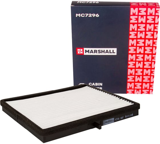 Изображение товара Фильтр салонный Chevrolet Lacetti 04-, Daewoo Gentra 13- / Nubira II 05- MARSHALL MC7296