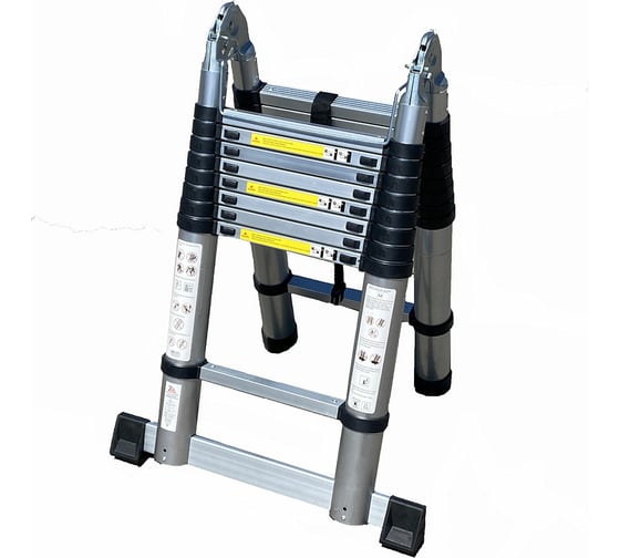 Изображение товара Телескопическая стремянка SevenBerg QH 2x9 - 5,6 м.