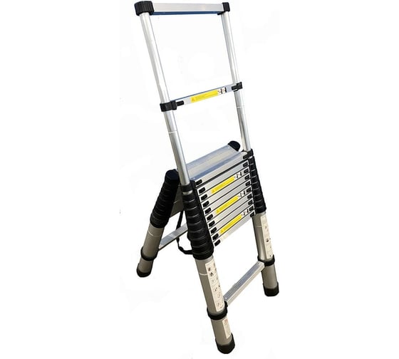 Изображение товара Телескопическая стремянка SevenBerg 3,2 м+3,8 м QH 11+13