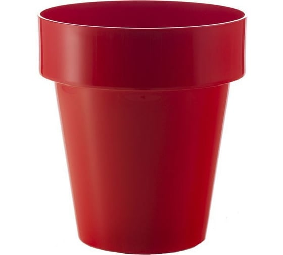 Изображение товара Горшок Teraplast PORTO диам. 14 см, высота 15 см, красный 08083014010