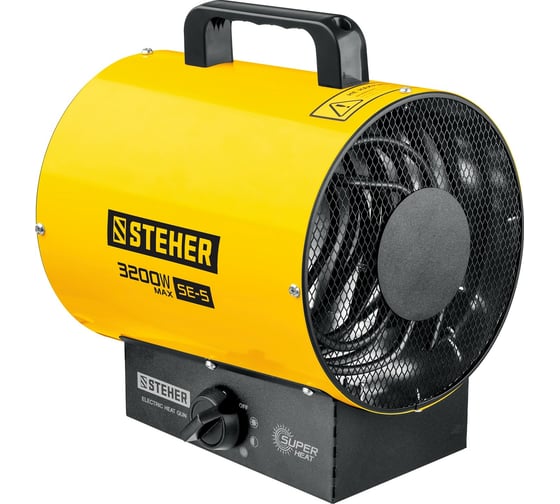 Изображение товара Электрическая тепловая пушка STEHER 3 кВт SE-5