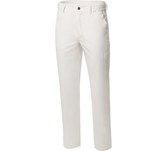 Изображение товара Мужские брюки СОЮЗСПЕЦОДЕЖДА ОРИОН белые, размер 52-54, рост 170-176 2000000168845