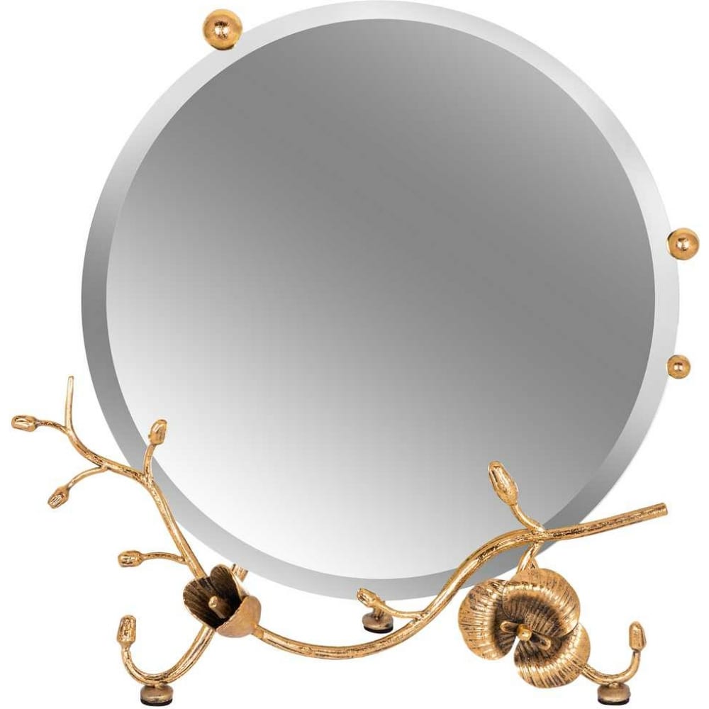 Настольное зеркало BOGACHO, цвет бронза