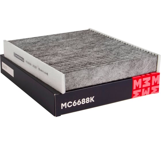Изображение товара Фильтр салонный угольный Ford Focus II 04-, Volvo C30 06- / C70 II 06- /S40 II 04- MARSHALL MC6688K