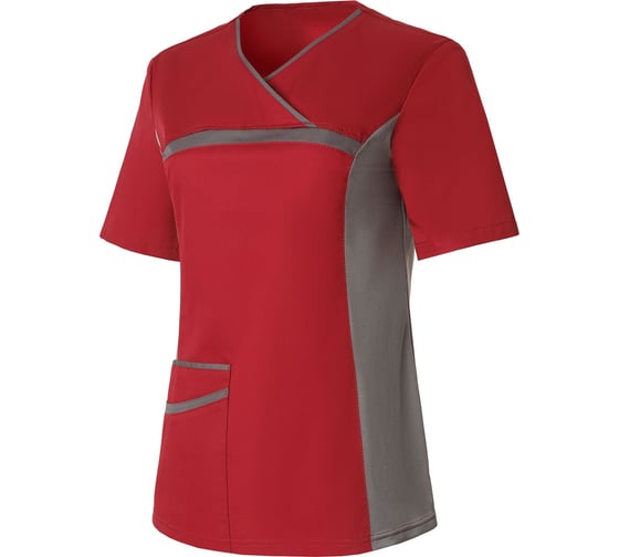 Изображение товара Женская блуза СОЮЗСПЕЦОДЕЖДА ОРИОН бордо/серый, р. 52-54, рост 170-176 2000000170718