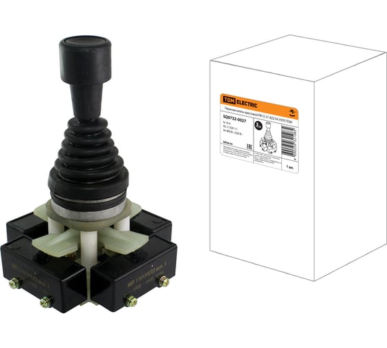 Изображение товара Крестовой переключатель TDM ELECTRIC ПК12-21-822-54 УХЛ3 SQ0732-0027