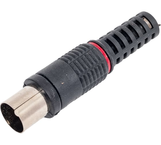 Изображение товара Антенный штекер Pro Legend пластиковый, вилка, прямой, черный, PL2004