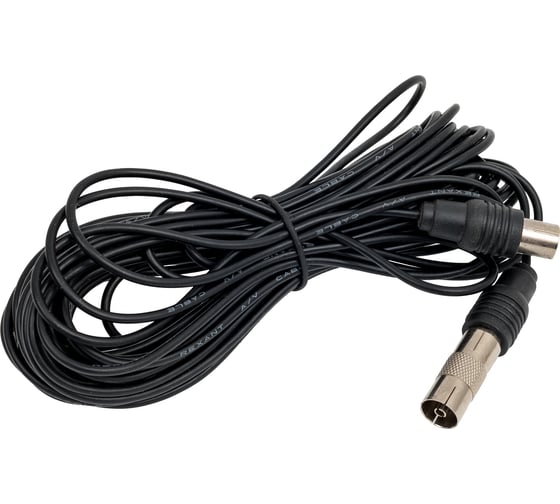 Изображение товара Кабель Pro Legend ТВ вилка - ТВ розетка, антенный, удлинитель, 10 м PL1102