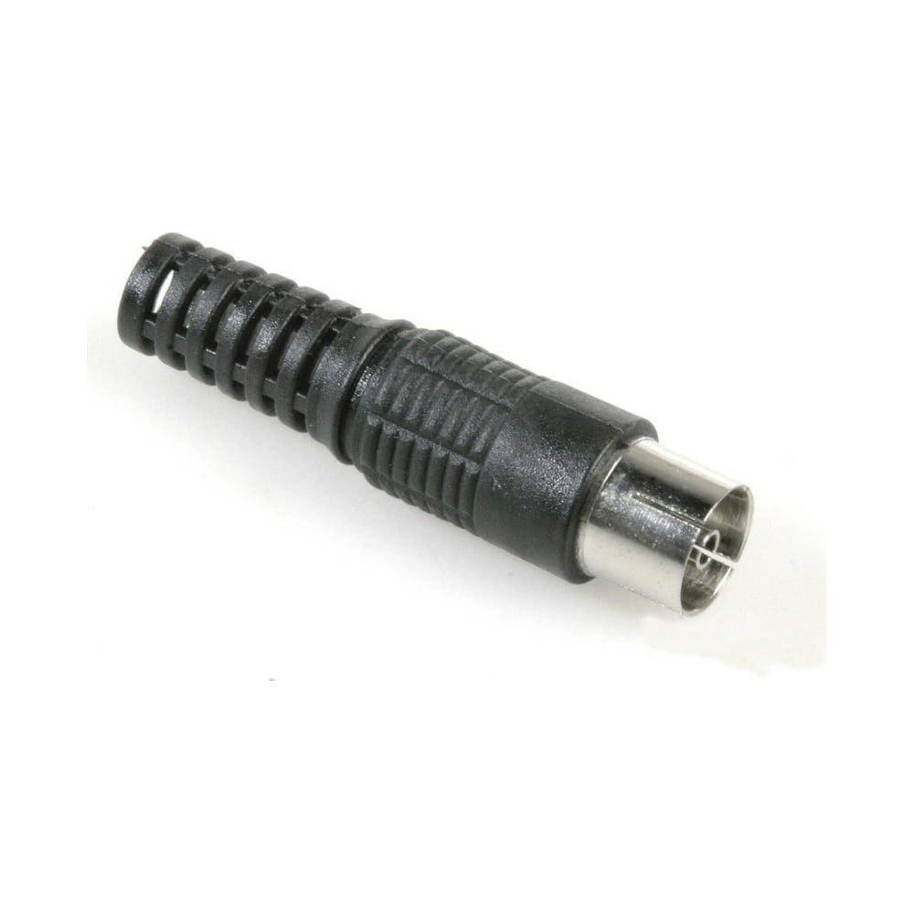 Изображение товара Антенный штекер пластиковый Pro Legend розетка, прямой, черный, PL2001