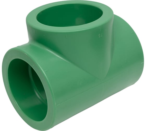 Изображение товара Тройник Banninger полипропиленовый, зеленый, 75 мм 7511129011