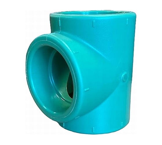 Изображение товара Тройник Banninger полипропиленовый, зеленый, 90 мм 7511139011