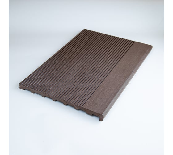 Изображение товара Ступень полнотелая Некст 4 м. Экодекинг, цвет Шоколад, 4687202238415