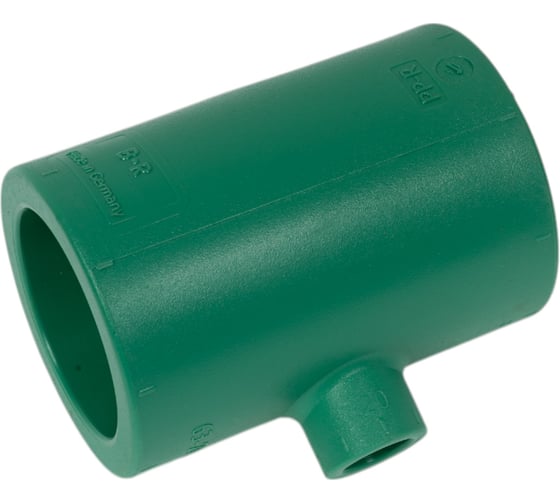 Изображение товара Переходной тройник Banninger полипропиленовый, зеленый, 63x20x63 мм 7521110611