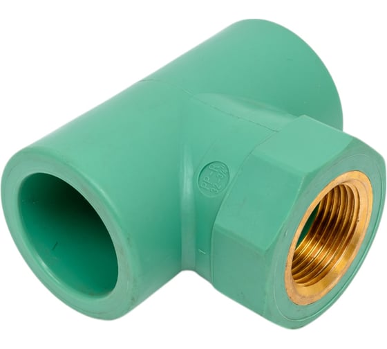 Изображение товара Комбинированный тройник Banninger полипропиленовый, зеленый, 32x3/4x32 ВР 7R41084511