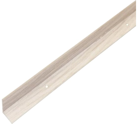 Изображение товара Внутренний угол РУССКИЙ ПРОФИЛЬ 20х20 мм, 0.9 м, груша белая, 10 шт. 4640015570400