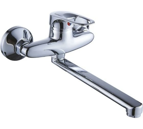 Изображение товара Смеситель для кухни Антей Вега пристенный, с нижним изливом d40 1/10 467025-ANT