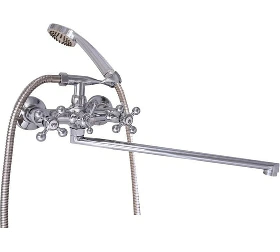 Изображение товара Смеситель для ванны Gota Rocio Kreshel с 2-мя рукоятками, переключение душа 314910-GOTA