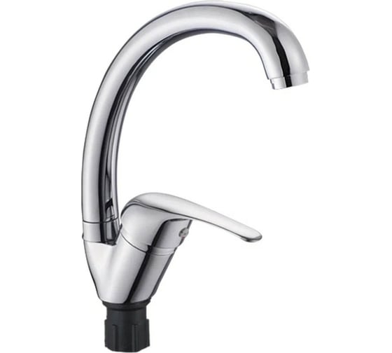 Изображение товара Смеситель для кухни Антей Альфа с высоким изливом, крепление гайка d40 1/10 597021-ANT