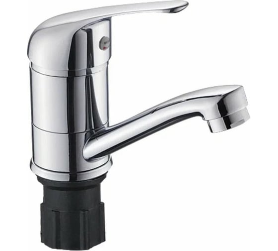 Изображение товара Смеситель для кухни Антей Альфа с коротким изливом, крепление гайка d40 1/20 457021-ANT