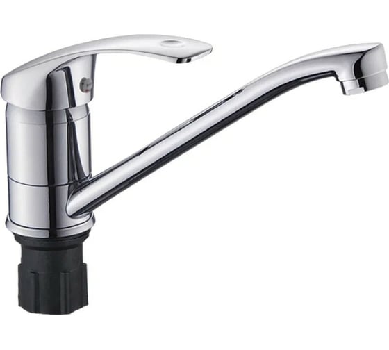 Изображение товара Смеситель для кухни Антей Европа с длинным изливом, крепление гайка d40 1/20 497024-ANT