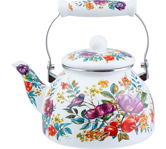 Изображение товара Эмалированный чайник appetite Шиповник 2.5 л FT5-2,5-SH