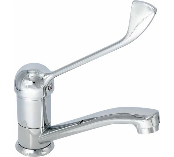 Изображение товара Смеситель для кухни Gota Rocio Medical хирургический, с коротким изливом, с гайкой d35 213210-1-GOTA