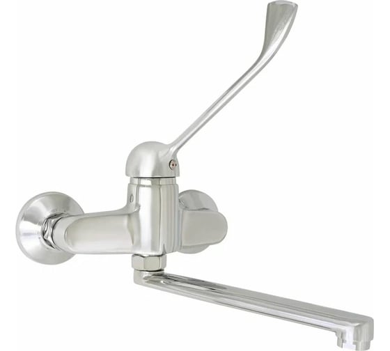 Изображение товара Смеситель для кухни Gota Rocio Medical хирургически, пристенный F-25 см, d35 1/10 219810-GOTA