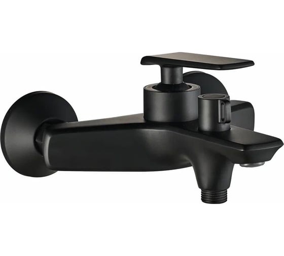 Изображение товара Смеситель для ванны Golden Fox Dartmoor с коротким литым изливом, черный, латунь 10313-FOX