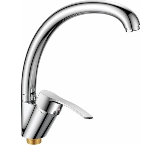 Изображение товара Смеситель для кухни Golden Fox Yorkshire Dales с высоким изливом, крепление гайка, латунь 11231-FOX