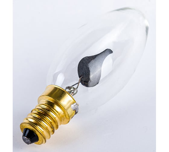 Изображение товара Декоративная лампа Uniel с типом свечения "эффект пламени" IL-N-C35-3/RED-FLAME/E14/CL UL-00002981