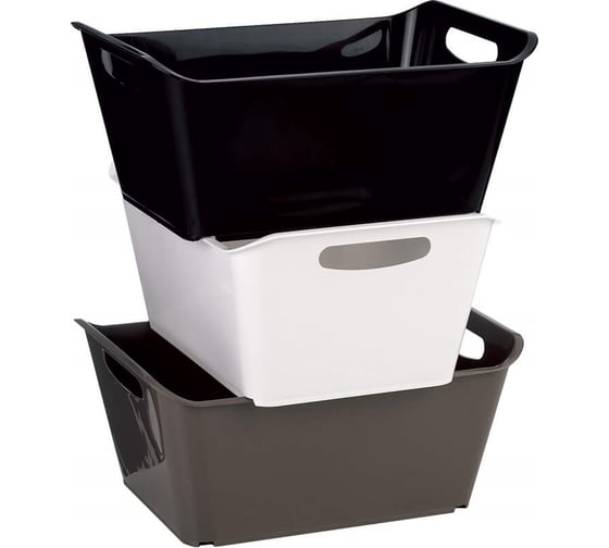 Изображение товара Хозяйственный контейнер GENSINI 5 л, 28x19.4x11.6 см, пластик 3331