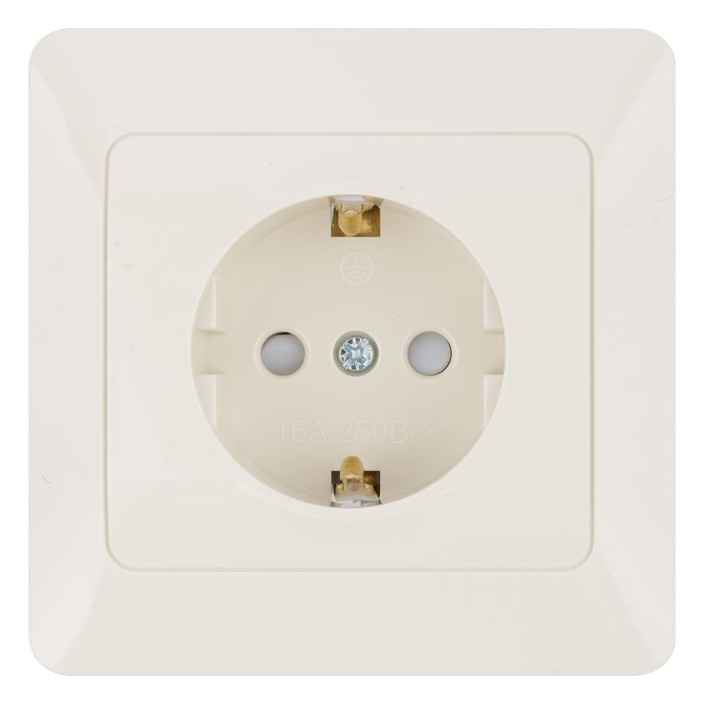 Изображение товара Розетка TDM ELECTRIC SQ1823-0114 Ильмень 16A 250V с защитными шторками