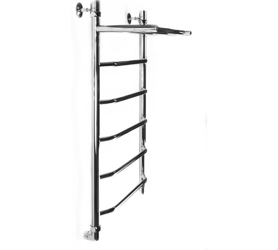 Изображение товара Водяной полотенцесушитель ООО Дикрон Лесенка Трапеция с верхней полкой ЛТ ВП 800-400