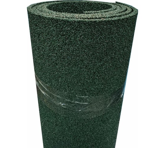 Изображение товара Покрытие из резиновой крошки ООО Амортекс 1500x6000x10 мм цвет зелёный 0056