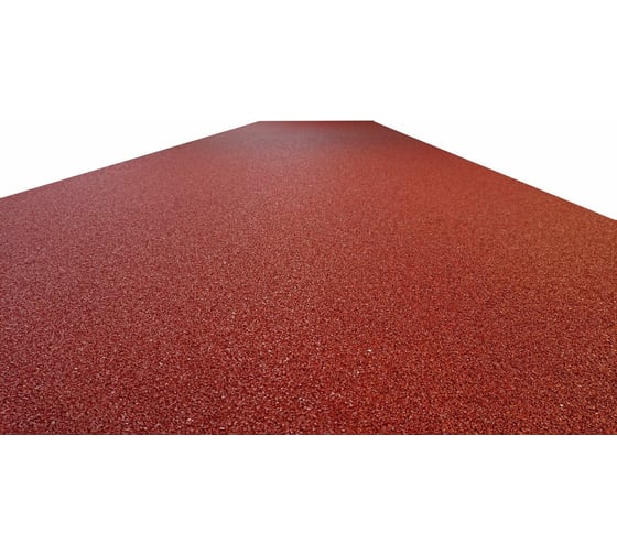 Изображение товара Покрытие из резиновой крошки ООО Амортекс 1500x6000x10 мм цвет красный 0046