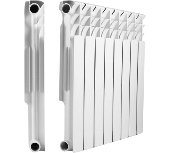 Изображение товара Биметаллический радиатор МЕТАЛЛСЕРВИС THERMA Q1 500/80 10 секций 1223399