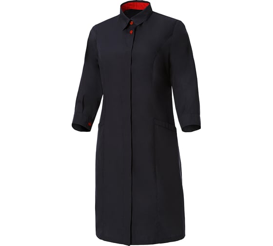 Изображение товара Халат СОЮЗСПЕЦОДЕЖДА КАМИЛЛА темно-синий, р. 48-50, рост 170-176 2000000168128