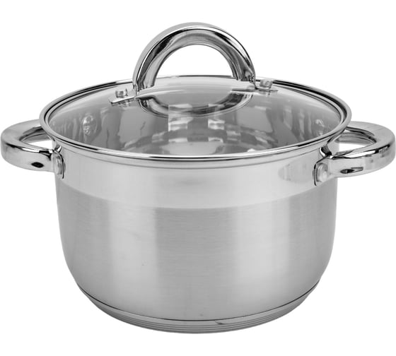 Изображение товара Кастрюля appetite Rondy нержавеющая сталь 2.9 л SH07293