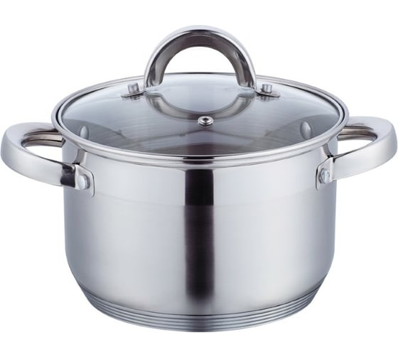 Изображение товара Кастрюля appetite Rondy нержавеющая сталь 3.9 л SH07393