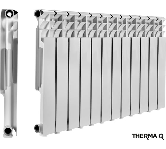 Изображение товара Алюминиевый радиатор МЕТАЛЛСЕРВИС THERMA Q1 500/80 12 секций 1223461